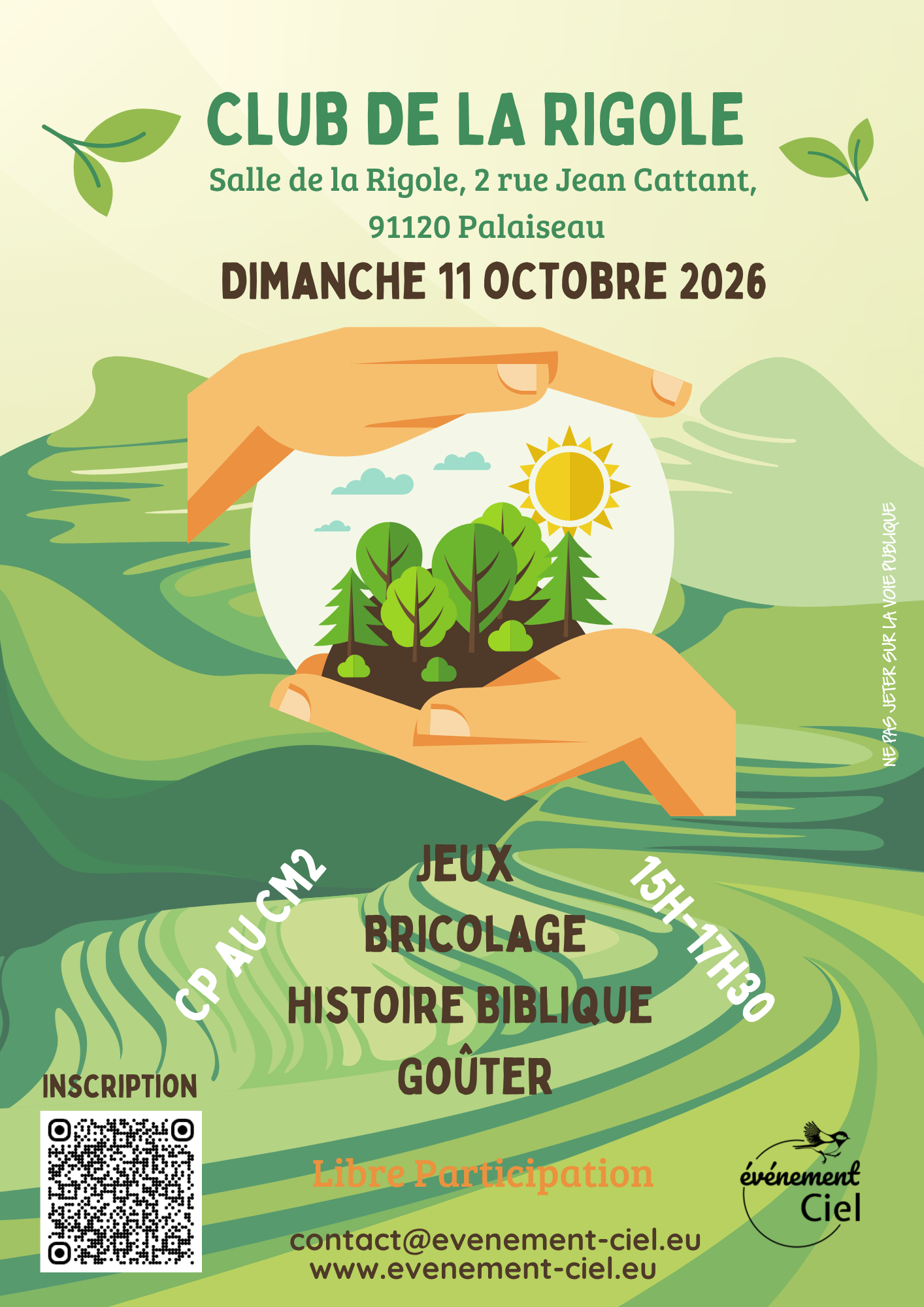 L'évènement d'octobre 2026.